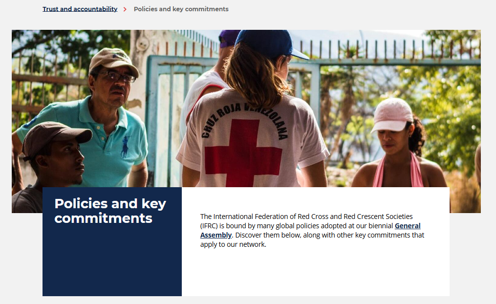 Policies and key commitments