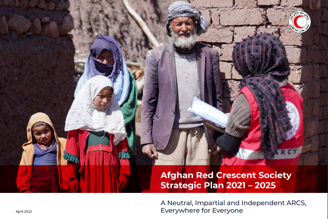 Afghan Red Crescent Strategic Plan 2021-2025